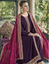 chic purple real premium silk designer party wear heavy salwar suit collection with purple real premium silk rt8849-184464 Close-up View
